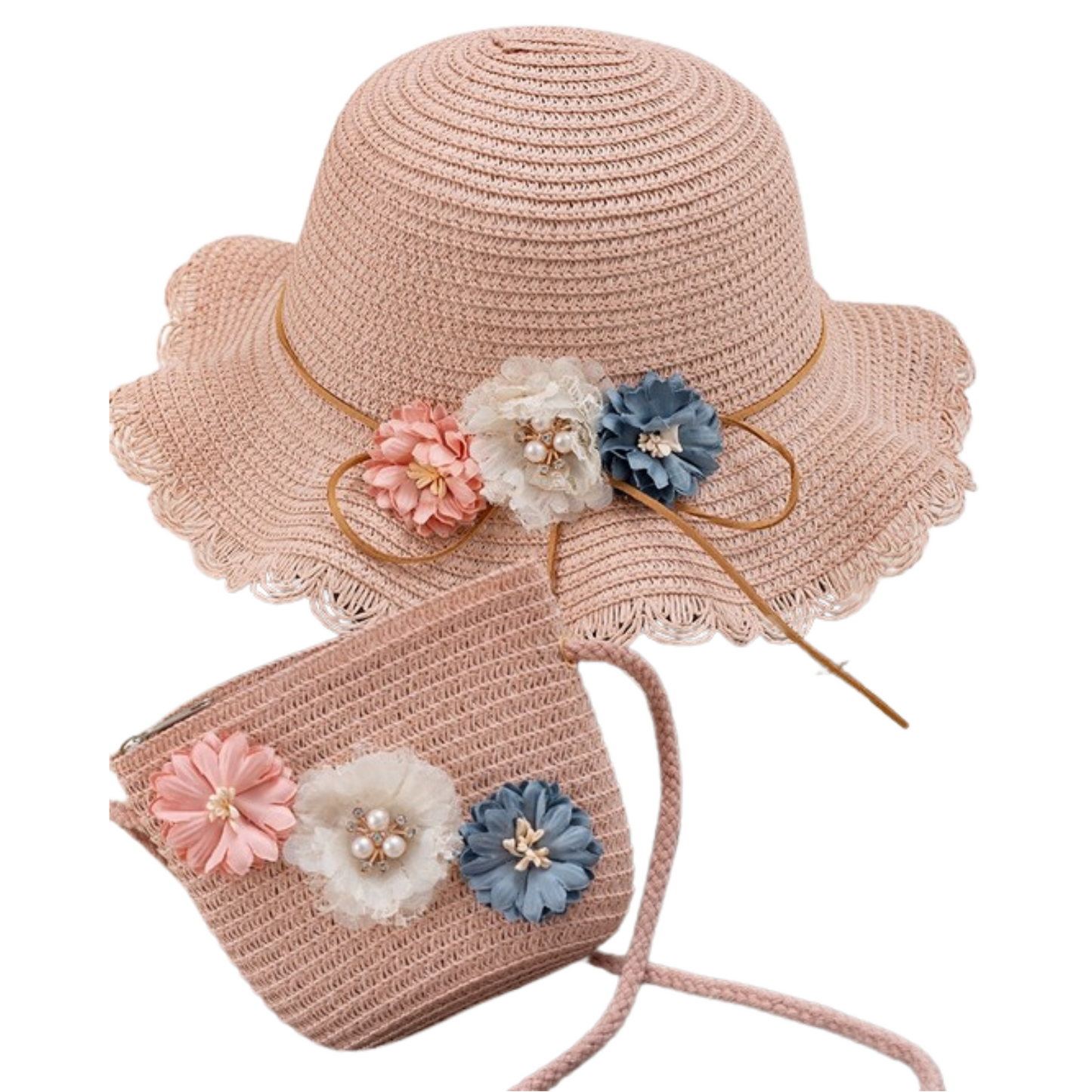 CottonCandy Straw Hat