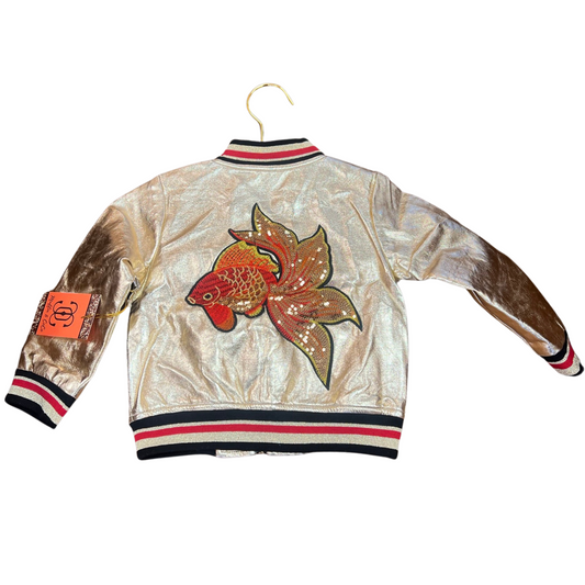 Golden Beets Bomber Jacket