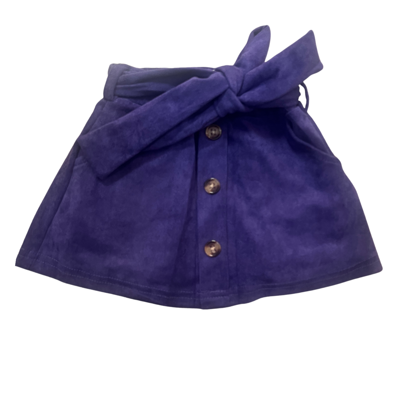 Grape Velvet Skirt