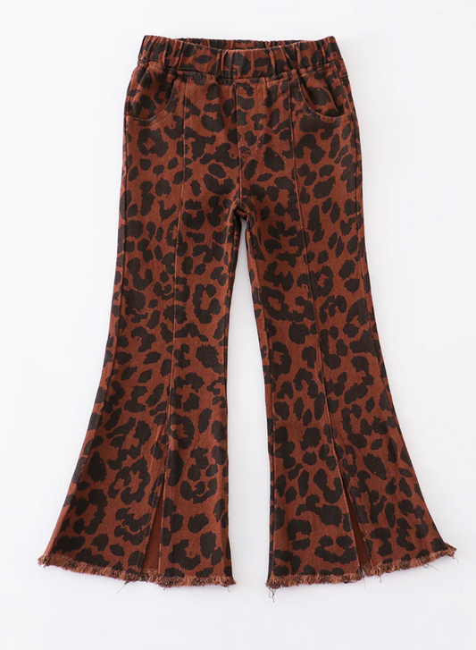 Chestnut Leopard Pants