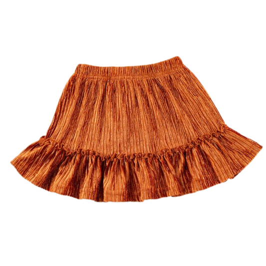 Ginger Velvet Skirt